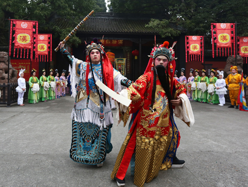 2023年武侯祠成都大庙会表演